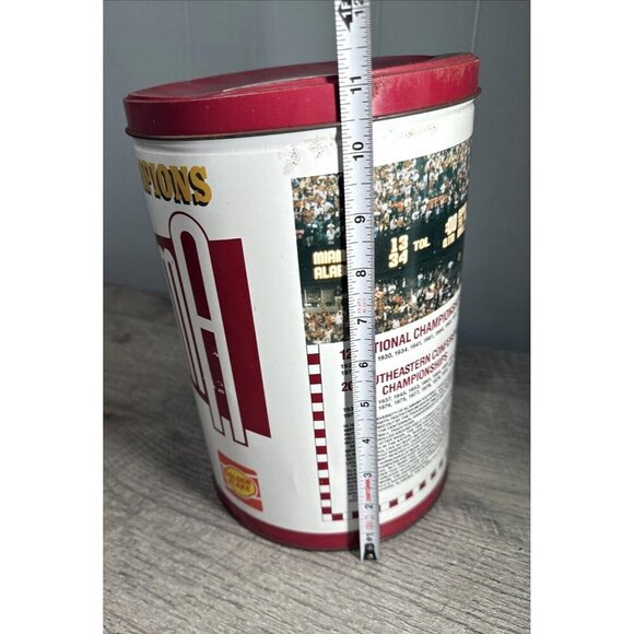 Alabama Crimson Tide Football National Champions Golden Flake Tin 1992‎ Vintage - Picture 6 of 12